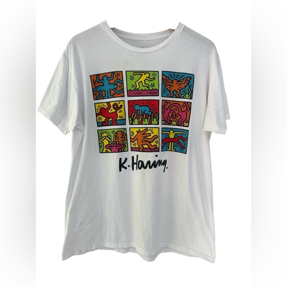 Keith Han Ripple Junction Gray Graphic Tee